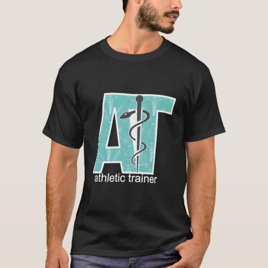 Proud Athletic Trainer Athletic Training T-Shirt (Vorderseite)