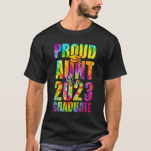 Proud Aunt Of 2023 Graduate Graduation Family Mat T-Shirt