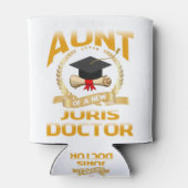Proud Aunt Of A New Juris Doctor Dosenkühler (Rückseite)