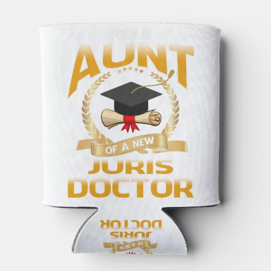 Proud Aunt Of A New Juris Doctor Dosenkühler (Rückseite)