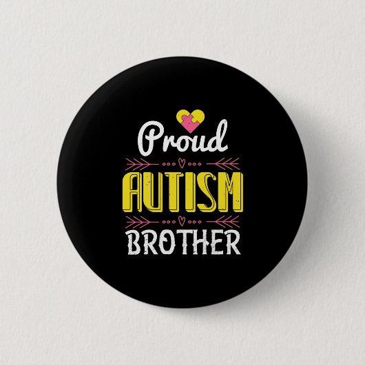 Proud Autism Brother-01.Png Button (Vorderseite)
