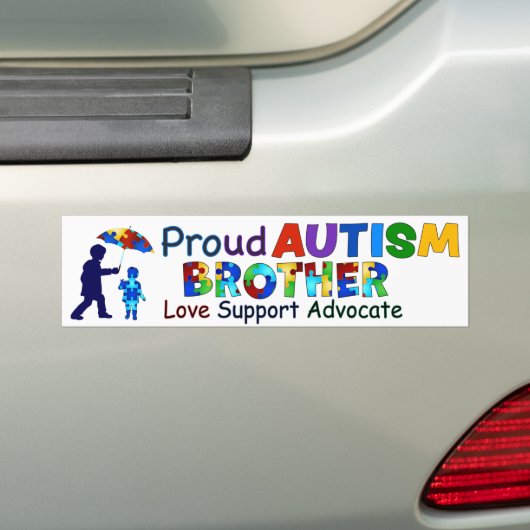 Proud Autism Brother Autoaufkleber (Auf Auto)