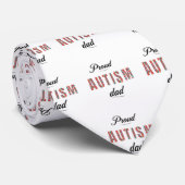 Proud autism dad krawatte (Gerollt)