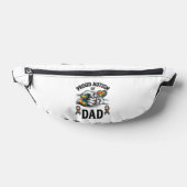 Proud Autism Dad Vintage Engraving Awareness Shirt Bauchtasche (Ablage )