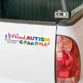Proud Autism Grandma Autoaufkleber (Auf Lkw)