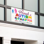 Proud Autism Grandma Banner (Äußeres Gebäude)