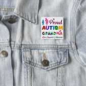 Proud Autism Grandma Button (Beispiel)