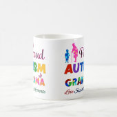 Proud Autism Grandma Kaffeetasse (Mittel)