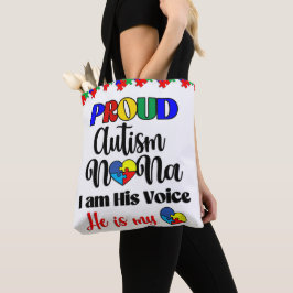 Proud Autism Nana Einkaufstasche Tasche