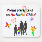 Proud Autism Parents Mousepad (Vorne)