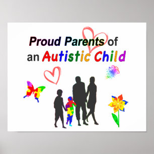 Proud Autism Parents Poster