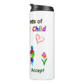 Proud Autism Parents Thermosbecher (Nach rechts gedreht)