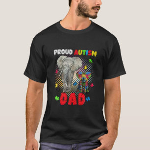 Proud Autism Vater, Funny Autism Awareness Vater T-Shirt