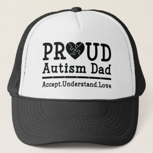 Proud Autism Vater Truckerkappe