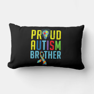 Proud Autismus Bruder Geschwür Autismus Bewusstsei Lendenkissen