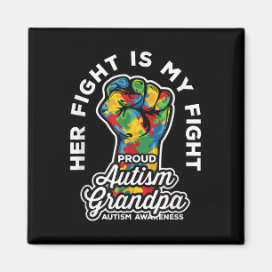 Proud Autismus Großvater ihr Kampf ist meine Unter Magnet
