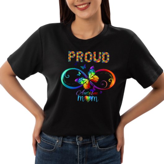 Proud Autismus Mama Autismus Bewusstsein T-Shirt