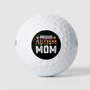 Proud Autismus Mama Bewusstsein Autistische Famili Golfball