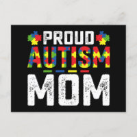 Proud Autismus Mama Bewusstsein Autistische Famili