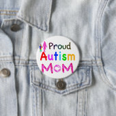 Proud-Autismus-Mama Button (Beispiel)