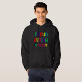 Proud-Autismus-Mama Hoodie (Vorne ganz)