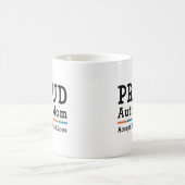 Proud-Autismus-Mama Kaffeetasse (Mittel)
