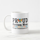 Proud-Autismus-Mama Kaffeetasse (Links)