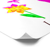 Proud-Autismus-Mama Poster (Ecke)