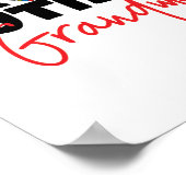 Proud Autismus Oma Awareness Puzzle Piece Poster (Ecke)