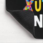 Proud Autismus Onkel Autismus Bewusstsein Autistis Mousepad (Ecke)