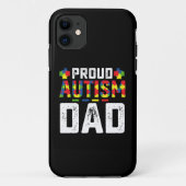 Proud Autismus Vater Awareness Autistic Family Case-Mate iPhone Hülle (Rückseite)