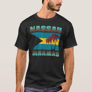 Proud Bahamas Bahamians Flag Gift Design Idea Nass T-Shirt