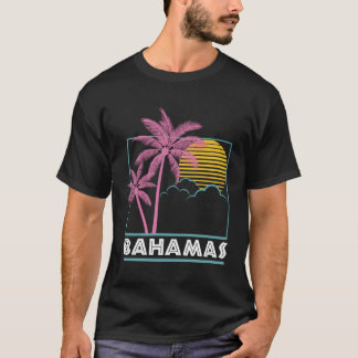Proud Bahamas Bahamians Flag Nassau T-Shirt