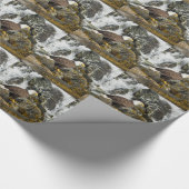 Proud Bald Eagle Geschenkpapier (Ecke)