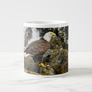 Proud Bald Eagle Jumbo-Tasse