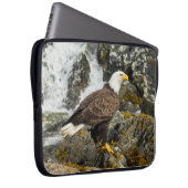 Proud Bald Eagle Laptopschutzhülle (Vorne Rechts)