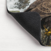 Proud Bald Eagle Mousepad (Ecke)