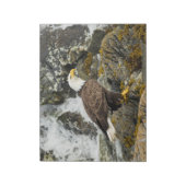 Proud Bald Eagle Notizblock (Rotiert)