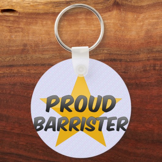 Proud Barrister Schlüsselanhänger (Vorderseite)