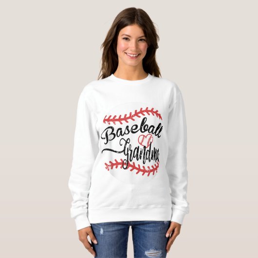 Proud Baseball Grandma Sweatshirt (Vorne ganz)