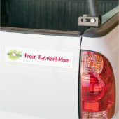 Proud-Baseball-Mama Autoaufkleber (Auf Lkw)