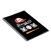Proud-Baseball-Mama Notizblock (Rechte Seite)