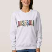 Proud-Baseball-Mama Sweatshirt (Vorderseite)