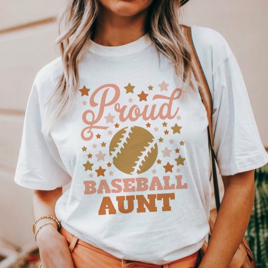 Proud Baseball Tante T-Shirt
