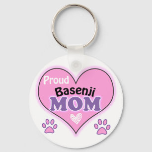 Proud Basenji-Mama Schlüsselanhänger