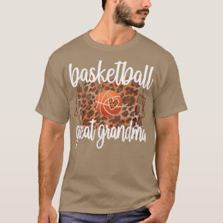 Proud Basketball Großes Oma eines Basketballplatze T-Shirt