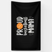 Proud Basketball Mama Banner (Vertikal)
