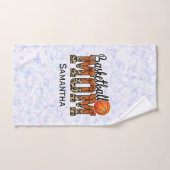 Proud Basketball Mama - Court Side Champion Badhandtuch Set (Handtuch)