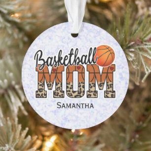 Proud Basketball Mama - Court Side Champion Ornament