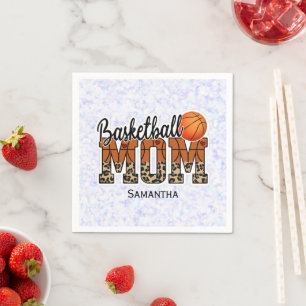 Proud Basketball Mama - Court Side Champion Serviette